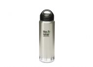KLEAN KANTEEN WIDE-MOUTH 592ML BRUSHED STAINLESS VACUUM INSULATED - K20VWSSL-BS